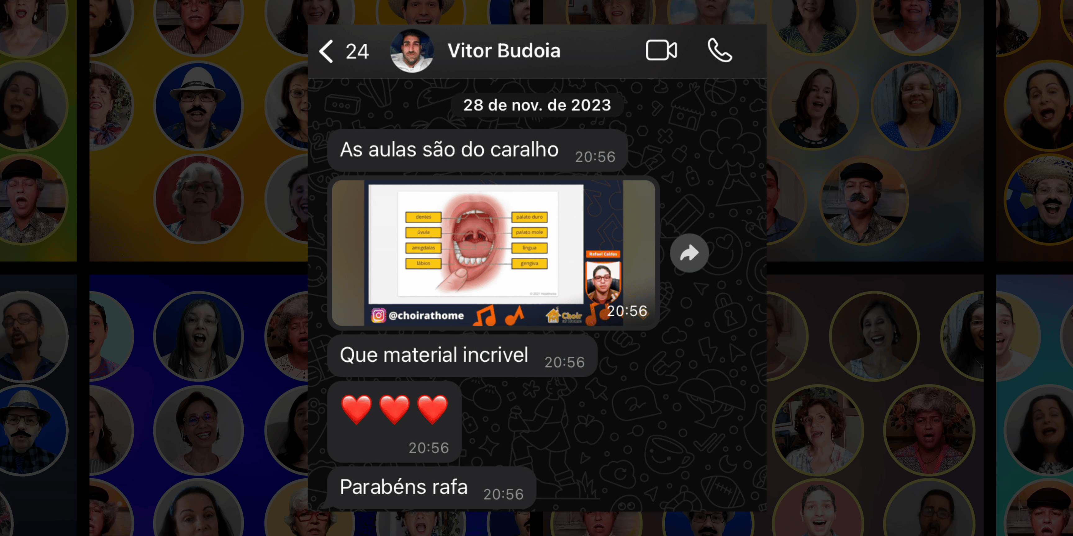 Depoimento de aluno 9